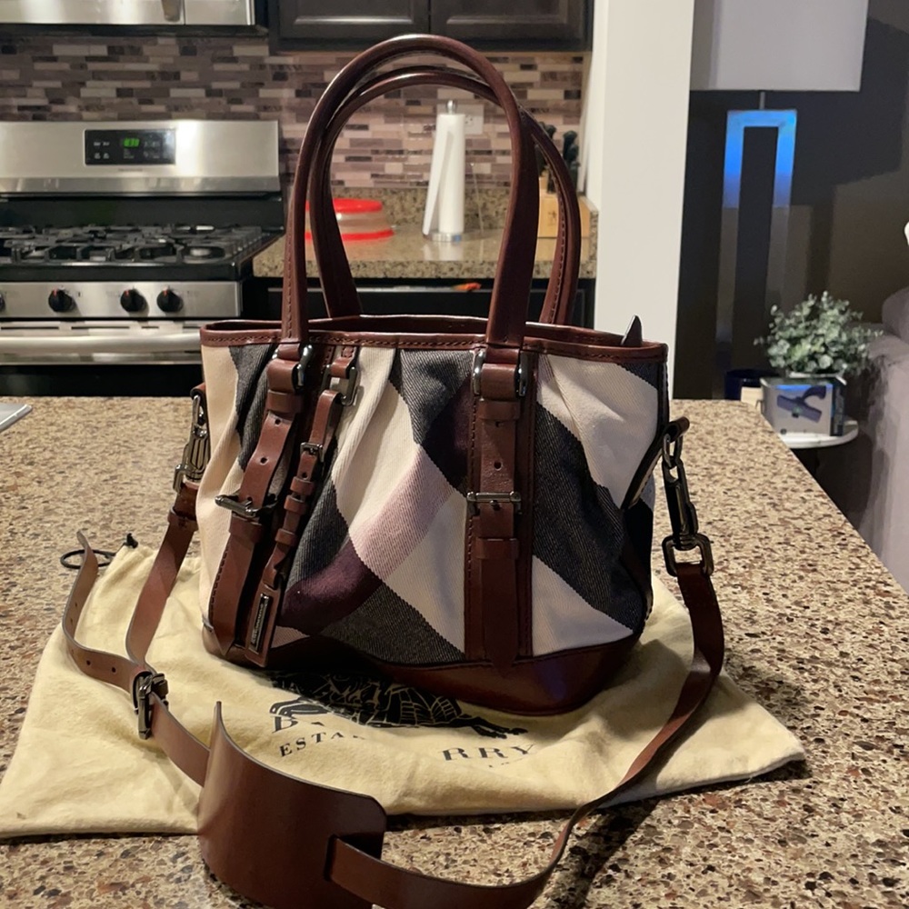 Burberry Top Handle Handbag - Picture 4 of 15